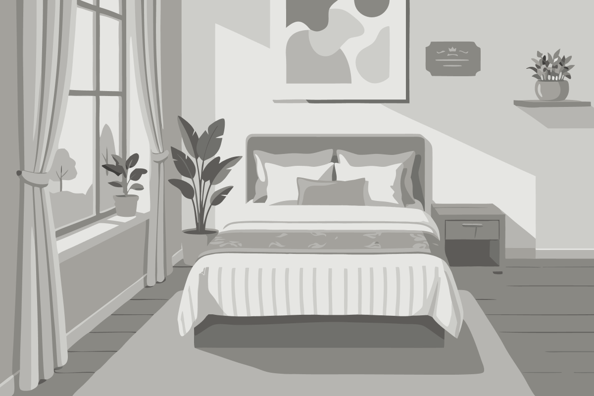 Standard Zweibettzimmer mit Gemeinschaftsbad